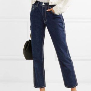 GRLFRND DARK BLUE JEANS